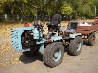 Самодельный трактор с двигателем зид (67 фото)